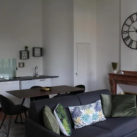 Paul Sabatier-t1-vue Sur Jardin-luxe-wifi-fi-velo Apartamento *